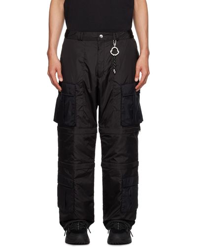 Moncler Genius Pantalon cargo noir - moncler x pharrell williams