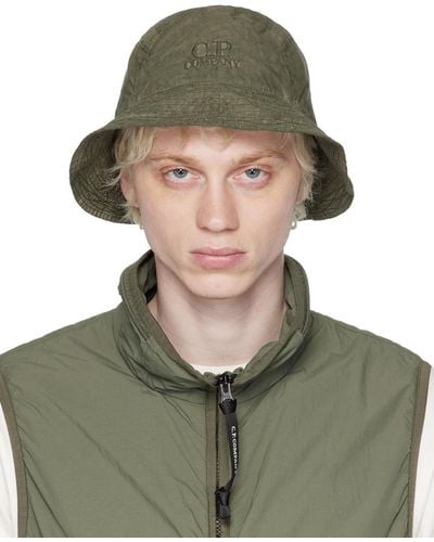 C.P. Company C.p. Company Green Ba-tic Bucket Hat