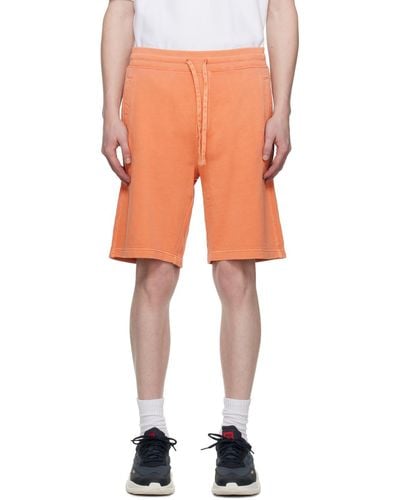 HUGO Orange Relaxed-fit Shorts