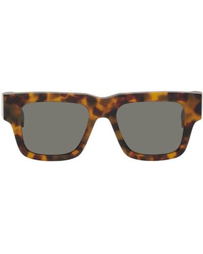 Retrosuperfuture Tortoiseshell Mega Sunglasses - Black