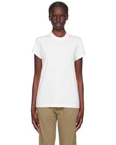 Rick Owens DRKSHDW T-shirt small level blanc - Noir