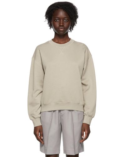 Filippa K Gray Cotton Sweatshirt
