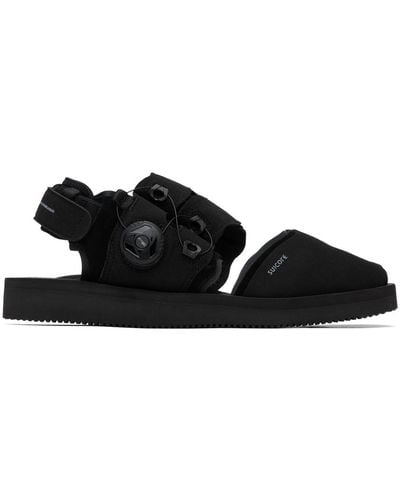 Suicoke Haku-ab Sandals - Black