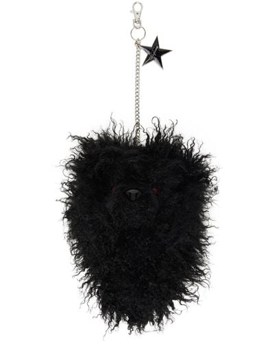 VAQUERA Furry Teddybear Keychain - Black