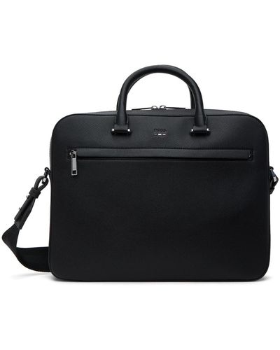 BOSS by HUGO BOSS Black Ray 2zip Briefcase for Men | Lyst UK