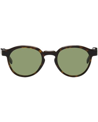Retrosuperfuture Tortoiseshell 'The Warhol' Sunglasses - Green