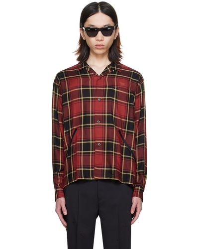 Undercover Red Check Shirt