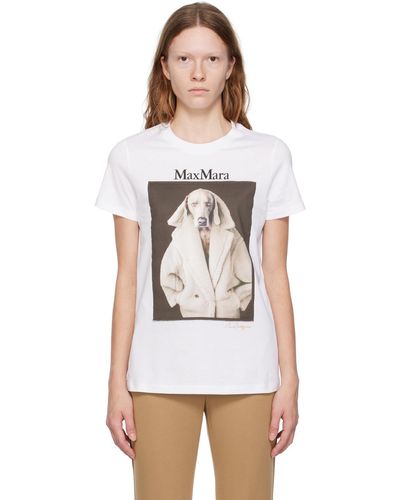 Max Mara T-shirt valido blanc