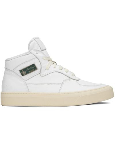 Rhude White Cabriolets Trainers - Black