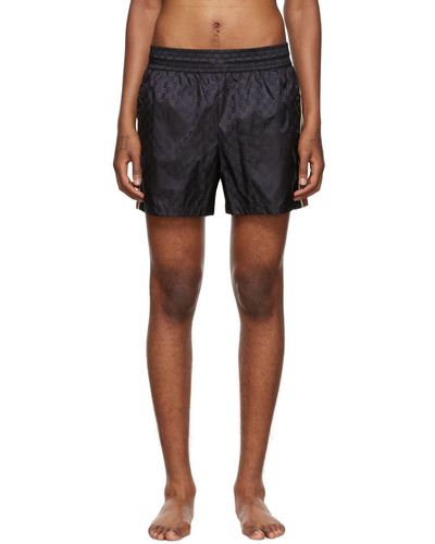 Gucci GG Jacquard Swim Shorts - Black