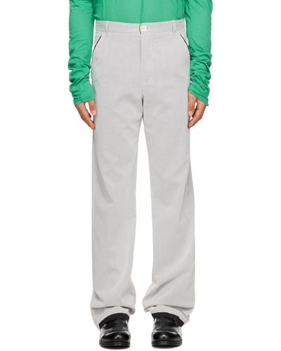 Edward Cuming Ssense Exclusive Sunset Trousers - White