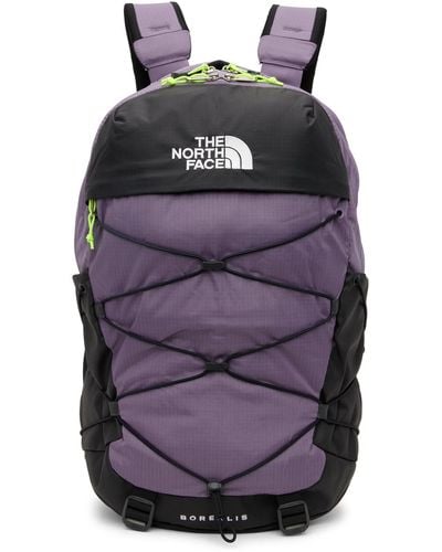 The North Face Purple & Black Borealis Backpack