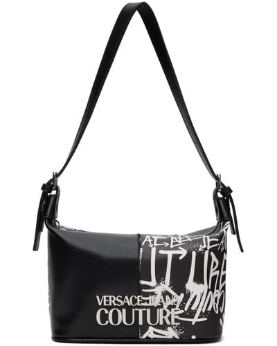Versace Jeans Couture Black Graffiti Bag