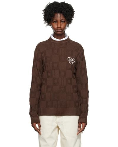 Palmes Love Sweater - Brown