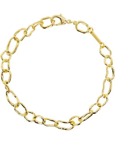 Collina Strada Crushed Chain Necklace - Metallic
