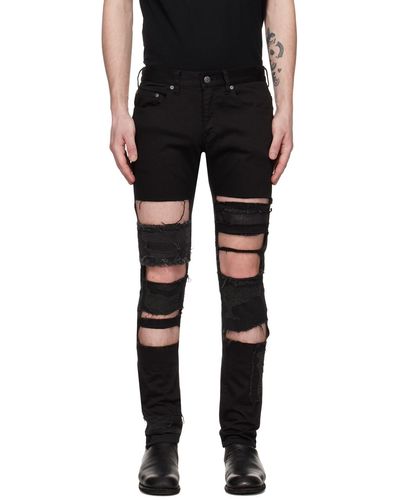 Undercover Distressed Jeans - Black