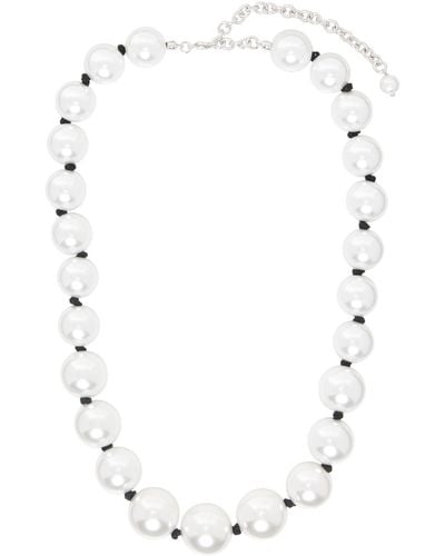 NUMBERING #9723 Necklace - White