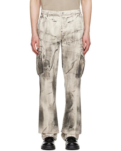RTA Off- Theo Cargo Pants - Natural