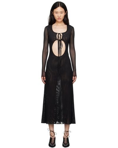 Kim Shui Ssense Exclusive Maxi Dress - Black