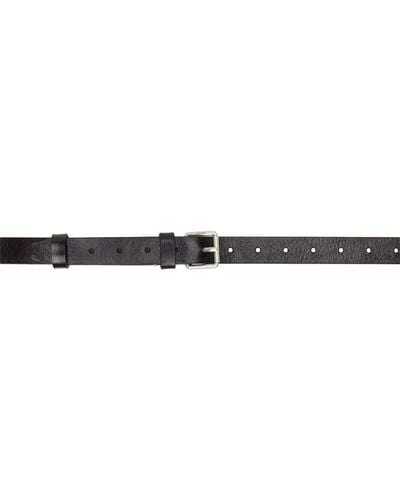 Lemaire Reversed 25 Belt - Black