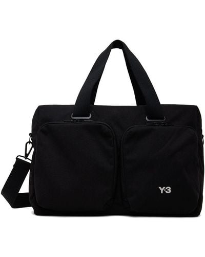 Y-3 Travel Duffle Bag - Black
