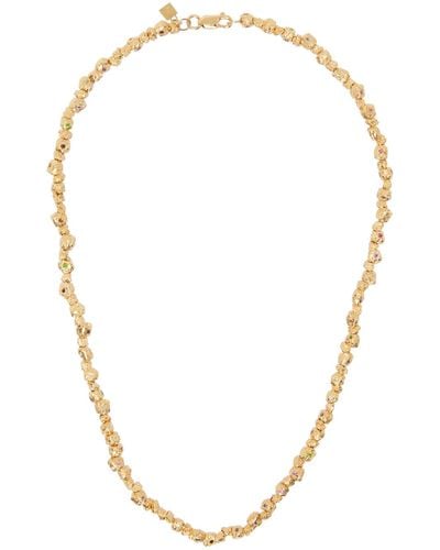 Veneda Carter Ssense Exclusive Vc025 Signature Gem Stone Necklace - Metallic