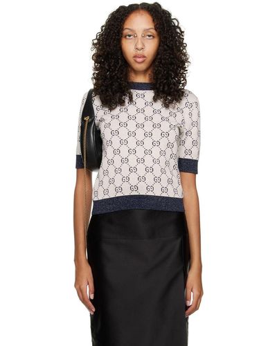 Gucci short hotsell sleeve sweater