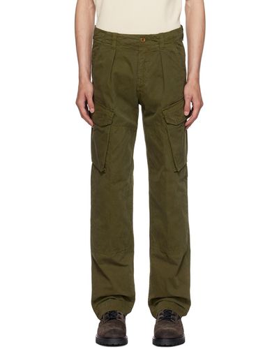 Belstaff Pantalon cargo stanham vert