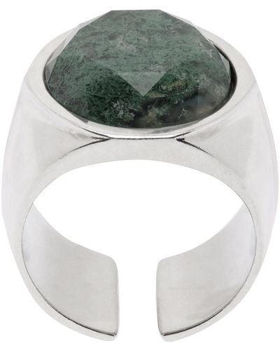 Isabel Marant Silver Alto Ring - Gray