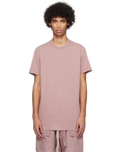 Rick Owens Pink Level T-shirt - Multicolor