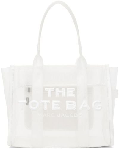 Marc Jacobs 'The Mesh Large' Tote - White