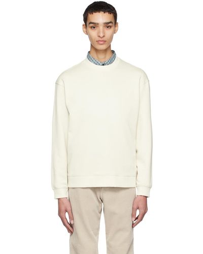 Theory Off-white Colts Sweatshirt - Natural