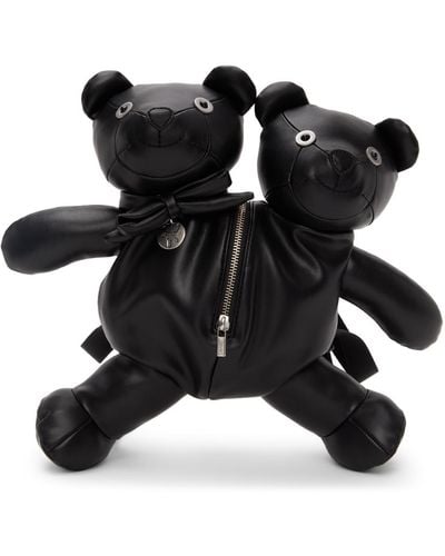 Marc Jacobs Heaven By コレクション Double-headed Teddy バックパック - ブラック