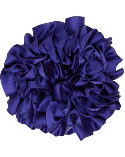 Maryam Nassir Zadeh Carnation Scrunchie - Blue