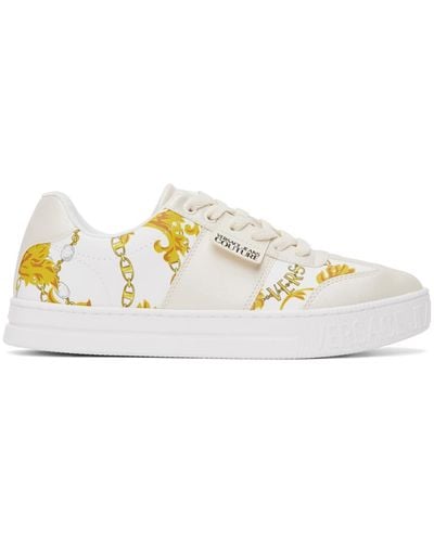 Versace White Court 88 Sneakers - Black