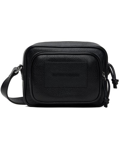 Emporio Armani crossbody bags men Y4R460Y142V81072 Black small leather bag