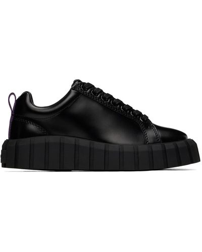 Eytys Odessa Leather Trainers - Black