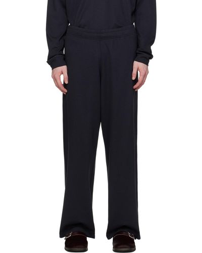 Our Legacy Navy Reduced Trousers - Blue