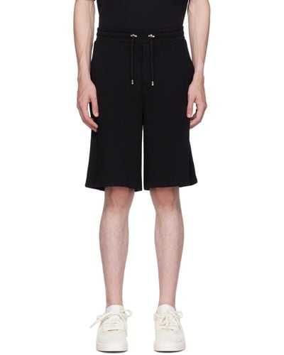 Balmain Embroide Shorts - Black