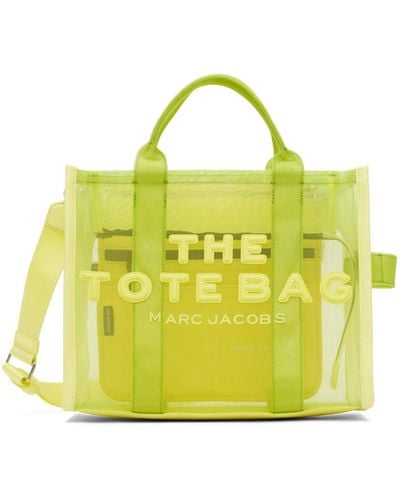 Marc Jacobs Green Medium 'the Tote Bag' Tote - Yellow