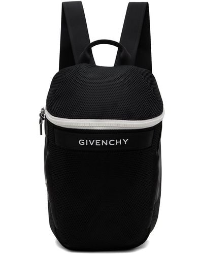 Givenchy Sac à dos g-trek noir et blanc