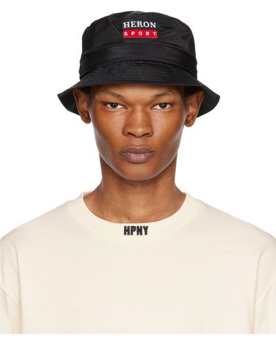 Heron Preston Chapeau bob 'heron sport' noir - Neutre