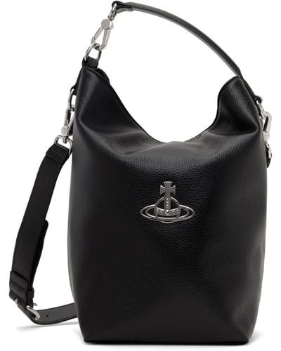 Vivienne Westwood Black Medium Sam Bag