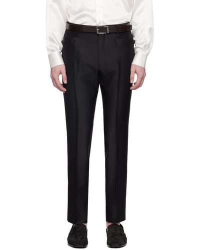 Tom Ford Atticus Trousers - Black