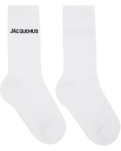 Jacquemus Le Papier 'les Chaussettes ' Socks - White