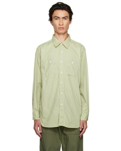 Green Engineered Garments Shirts for Men | Lyst