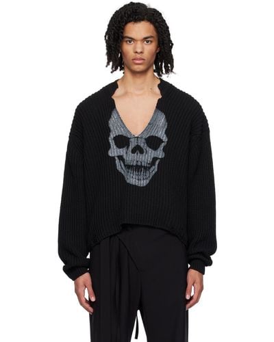 OTTOLINGER Skull セーター - ブラック