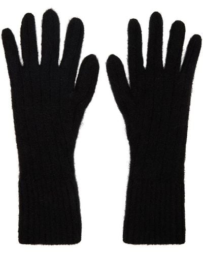 Dries Van Noten Neilos Gloves - Black