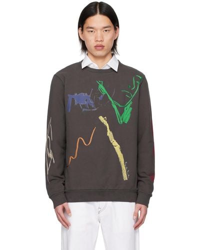 Paul Smith Embroidered Sweatshirt - Black