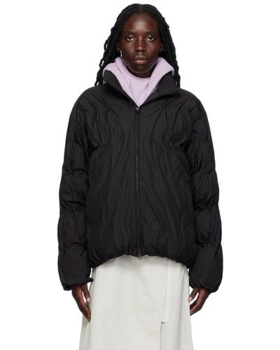 Post Archive Faction PAF Post Archive Faction (paf) Ssense Exclusive 4.0+ Right Down Jacket - Black